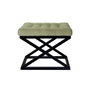 Atelier Del Sofa Pouffe Negro y Verde